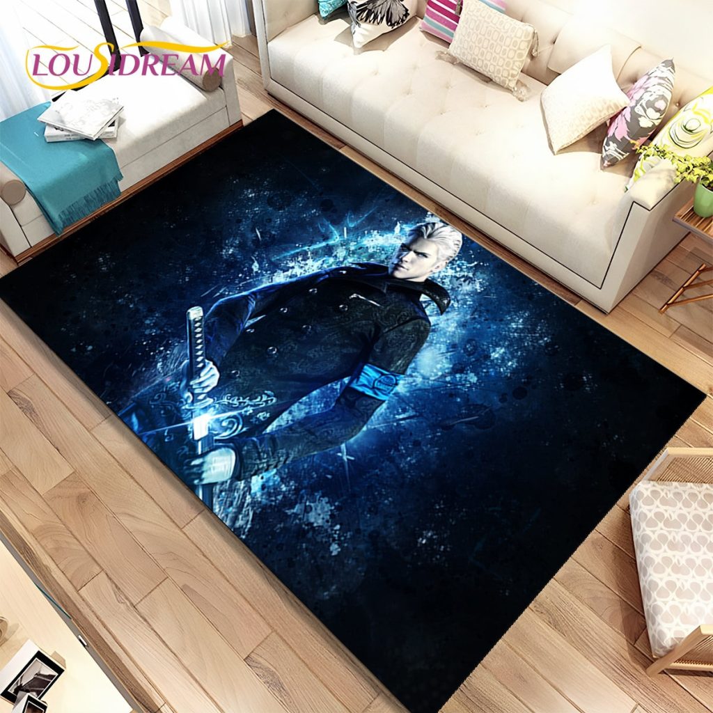 3D HD D Devil May Cry DMC Game Gamer Area Rug Carpet Rug for Home Living 10 - Devil May Cry Shop
