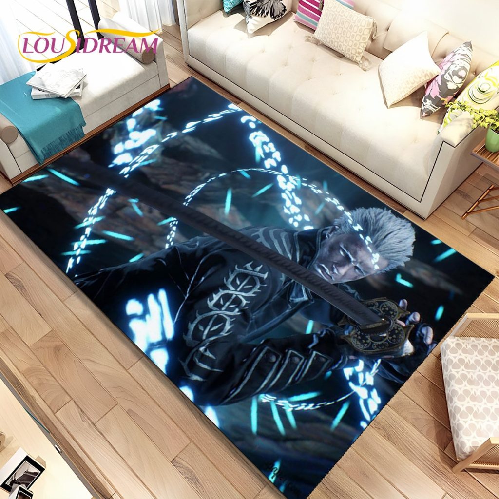 3D HD D Devil May Cry DMC Game Gamer Area Rug Carpet Rug for Home Living 25 - Devil May Cry Shop