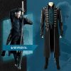 In Stock Devil May Cry 5 Vergil Trench Coat Suit Cosplay Halloween Christmas Party Costume Clothes - Devil May Cry Shop