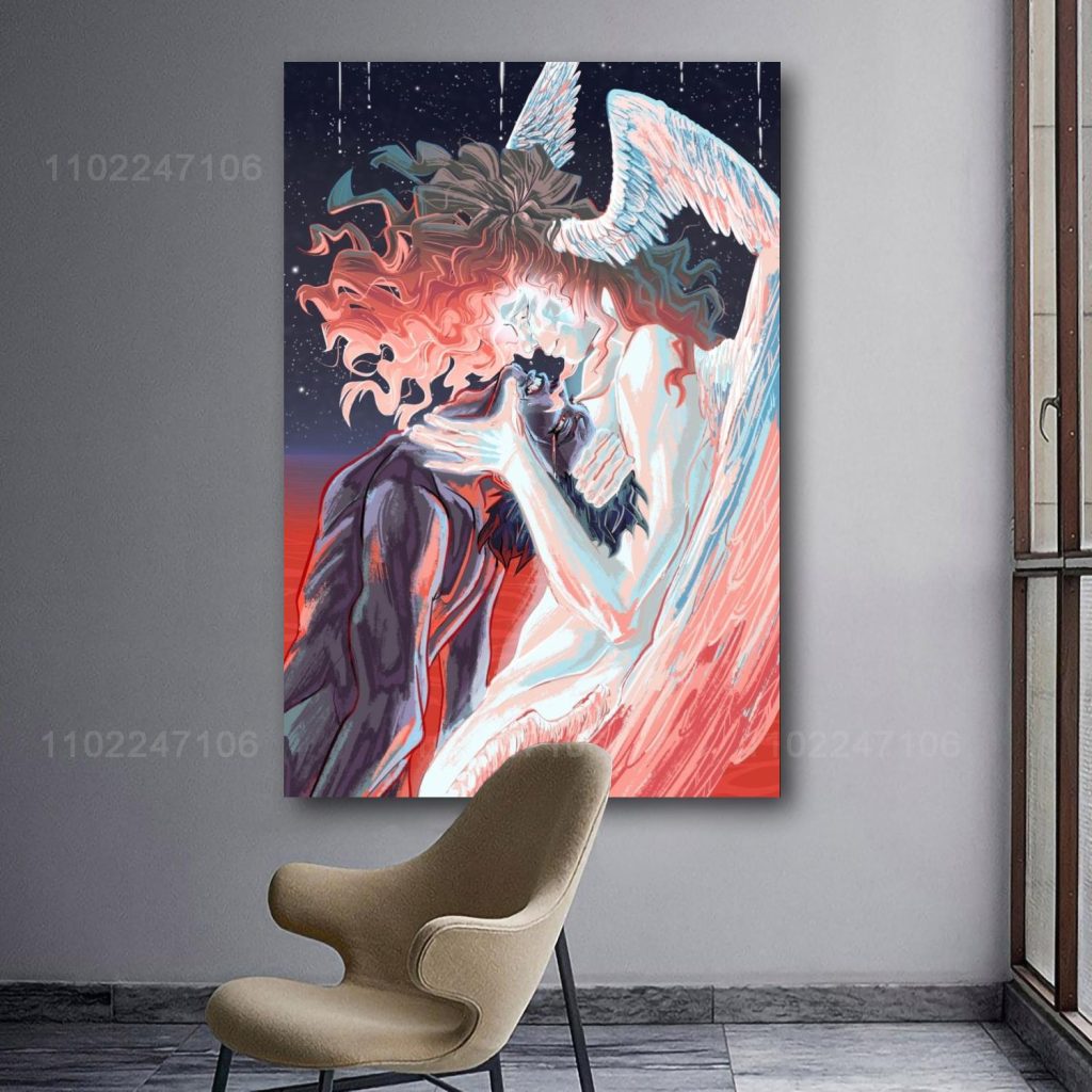 devilman crybaby cartoon 24x36 Decorative Canvas Posters Room Bar Cafe Decor Gift Print Art Wall Paintings 1 - Devil May Cry Shop