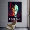 devilman crybaby cartoon 24x36 Decorative Canvas Posters Room Bar Cafe Decor Gift Print Art Wall Paintings 7 - Devil May Cry Shop