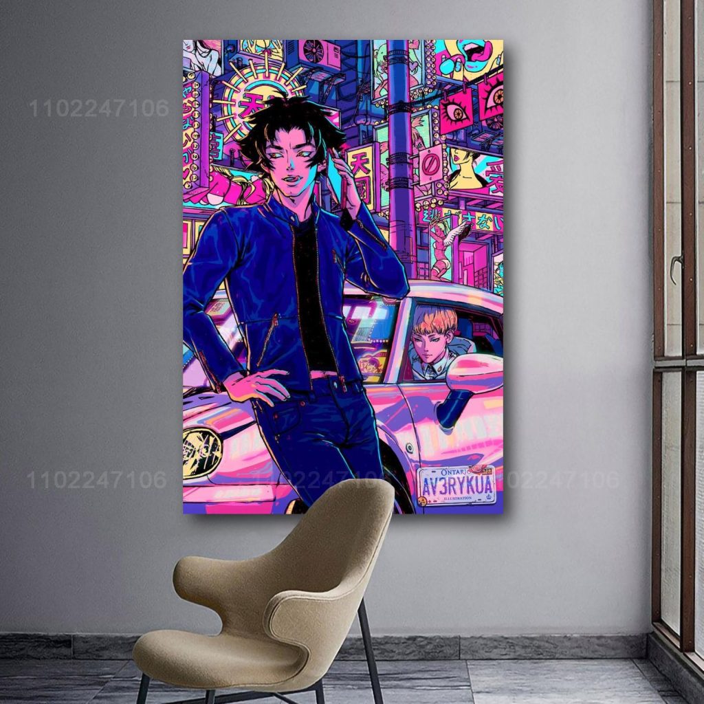 devilman crybaby cartoon 24x36 Decorative Canvas Posters Room Bar Cafe Decor Gift Print Art Wall Paintings 8 - Devil May Cry Shop