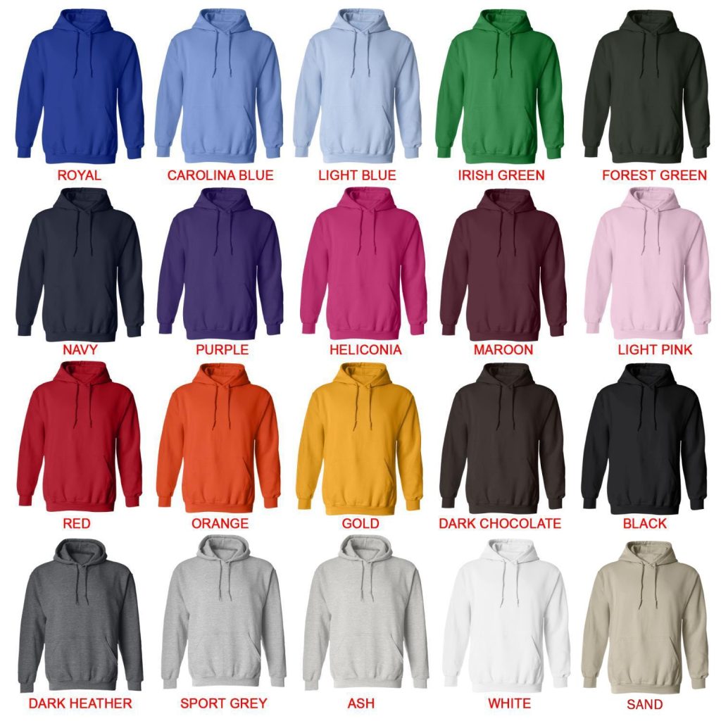hoodie color chart - Devil May Cry Shop