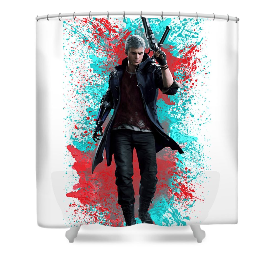 mens funny action devil adventure game may cry gifts for music fans mizorey tee transparent - Devil May Cry Shop