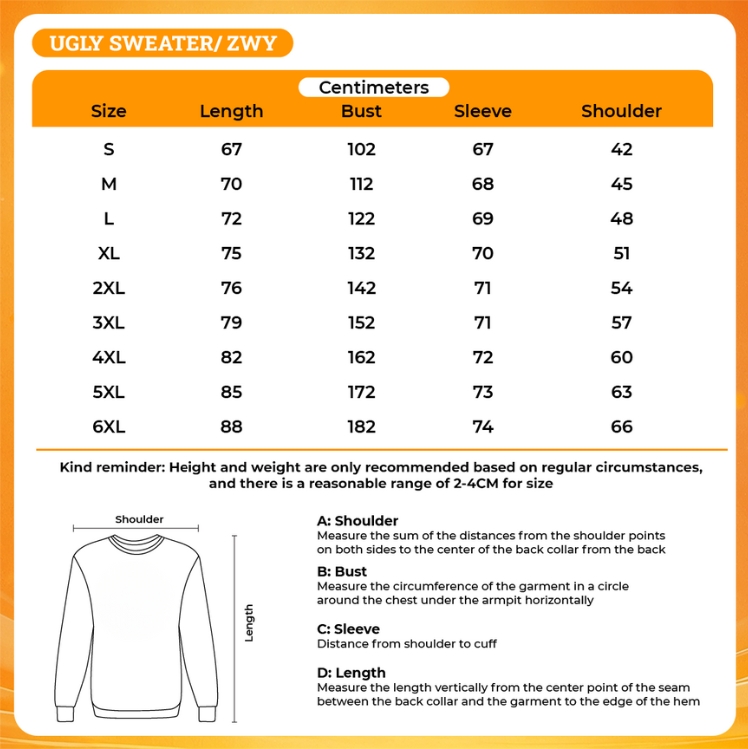 3D UGLY SWEATER - Devil May Cry Shop